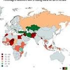 Percentage of Muslim in favor of making Sharia law of the ...