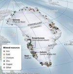 Greenland holds vast, largely untapped mineral resources ...