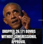 Barack Obama dropped 26,171 bombs in a ...